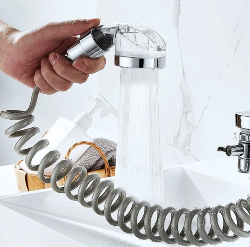 Душова система на умивальник із турмаліном Modified Faucet With external Shower