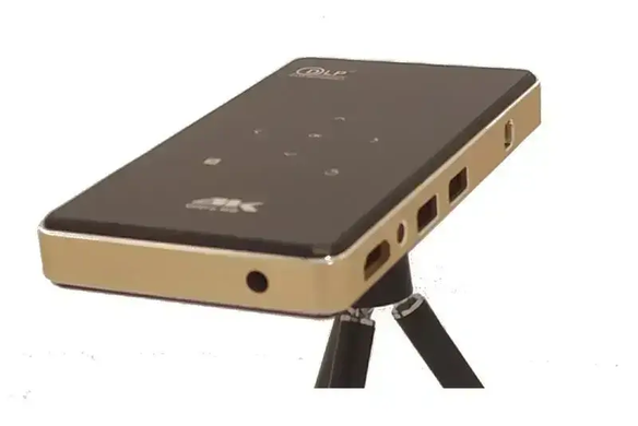 Портативний міні проектор Smart Android P09 Wi-Fi Bluetooth Проектор 4K P09 біла коробка