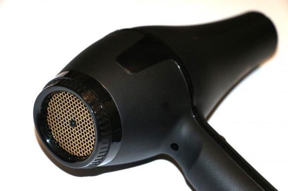 Професійний фен для волосся класичний Gemei GM-1763 Pro 2400W Потужний фен для сушіння та укладання, Черный
