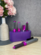 Стайлер + Коробка 5в1 HAIR BRUSH Styler для различных типов волос с функциями придания объема, выпрямления, укладки Фиолетовый