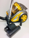 Пылесос Domotec MS 4408 Turbo Brush 3600W желтый, Жёлтый