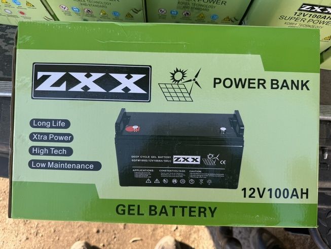 Гелевий акумулятор ZXX 12V 100Ah