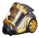 Пылесос Domotec MS 4408 Turbo Brush 3600W желтый, Жёлтый