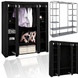 Тканинна шафа HCX Storage Wardrobe 88130 Чорний