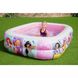 Дитячий надувний басейн з бульбашковим дном, дитячий басейн для малюків, дитячий басейн для ігор ice cream, Рожевий