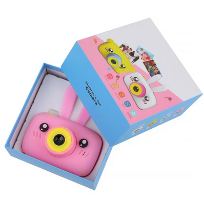 Дитячий фотоапарат Smart Kids Camera цифрова фотокамера, дитяча камера для фото рожевий