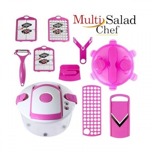 Овощерезка Multi Salad Chef Мульти Салад Чиф 13 в 1 Универсальная