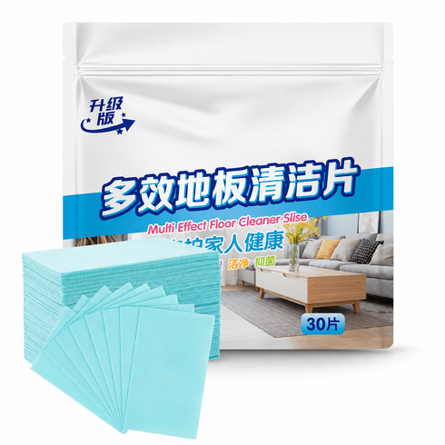 Концентрированное средство для мытья полов / Салфетки растворимые для мытья полов 30 шт/уп Multi Effect Floor Cleaner Slise