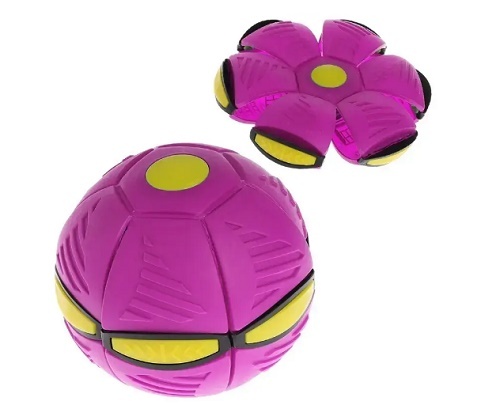 М'яч трансформер Flat ball disk з LED підсвічуванням