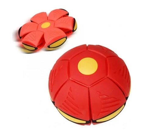 Мяч трансформер Flat ball disk с LED подсветкой