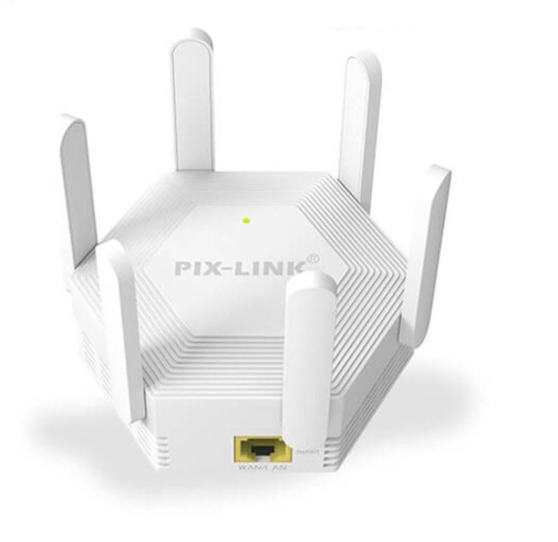 Бездротовий WI-FI роутер репітер AND LV-WR56T, підсилювач маршрутизатор вай фай сигналу в розетку 2,4 G qwr