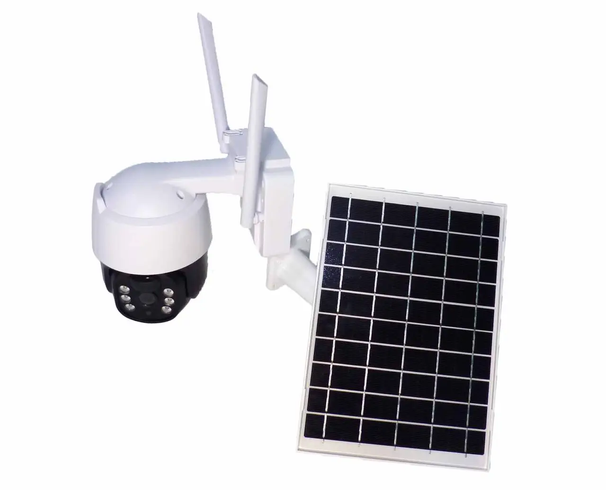 Поворотная погодозащитная солнечная камера безопасности 4G solar cam 1080P