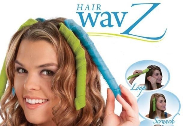 Волшебные бигуди для волос любой длины Hair Wavz, бигуди-спиральки