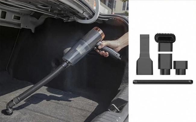 Автомобільний пилосос 2 in1 Vacuum cleaner USB, Черный