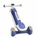 Трехколесный самокат Viper YJF-2026 Active Kids (подсветка, складная конструкция, регулируемая ручка) Синий