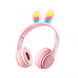 Дитячі бездротові Bluetooth навушники з вушками зайчика RGB Picun B12 4704/4705 VJ