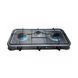 Газовая плита таганок настольная Domotec MS-6603 3 конфорки(7696), Серебристый
