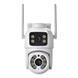 Камера видеонаблюдения 6MP ICESEE поворотная, с двумя объективами A28