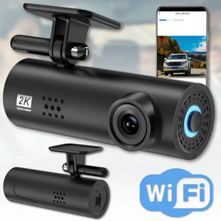 Автомобильный видеорегистратор F9 PRO WI-FI /Видеорегистратор с ночной съемкой, широким углом обзора