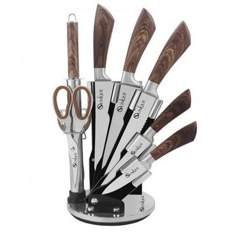 Набір ножів UNIQUE UN-1833 ножі на підставці