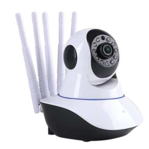 Бездротова поворотна камера WIFI IP360 Elite Lux EL-Q5 на 5 антен з датчиком руху та нічним баченням