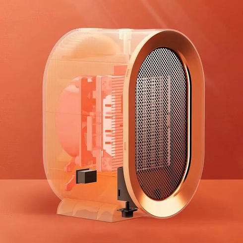 Керамічний обігрівач настільний A-Plus 1000W РТС тепловентилятор, захист від перегріву