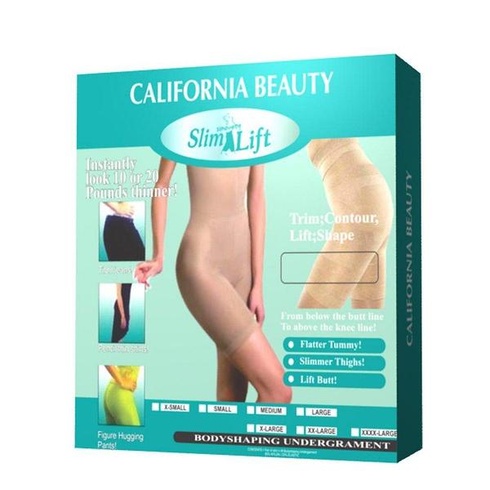 Білизна для корекції фігури California Beauty Slim N Lift шорти, Що Стягують, з високою талією