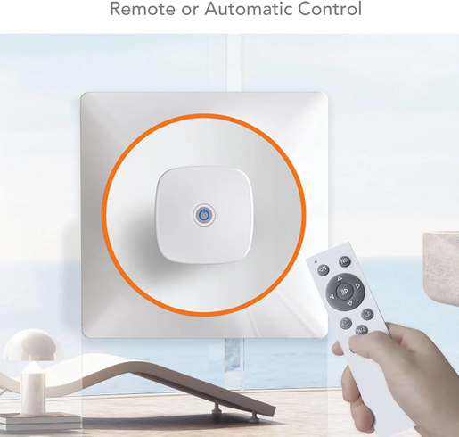 Робот-мийщик вікон та стін Window cleaning robot W32S з розпиленням миючого засобу, квадратний