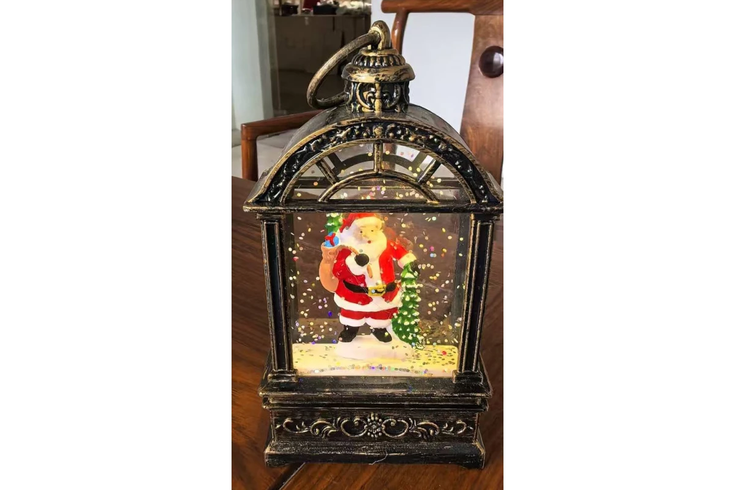 Новогодний декоративный ночник &laquo;Санта на олене&raquo;