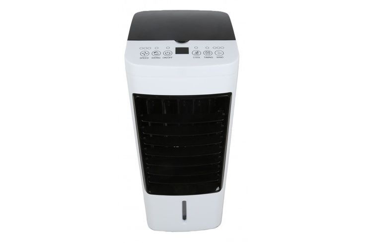 Охладитель воздуха Germatic DH23-01A, (120W, сенсорные кнопки, пульт, экран, колеса, автовращение, емкость - 5,5л, 2 контейнера для льда)