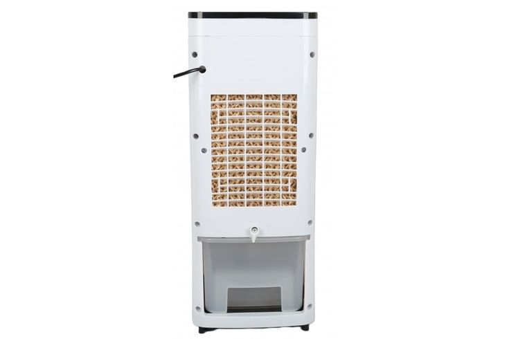 Охладитель воздуха Germatic DH23-01A, (120W, сенсорные кнопки, пульт, экран, колеса, автовращение, емкость - 5,5л, 2 контейнера для льда)