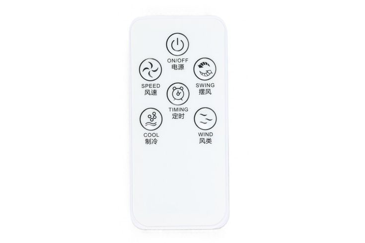 Охладитель воздуха Germatic DH23-01A, (120W, сенсорные кнопки, пульт, экран, колеса, автовращение, емкость - 5,5л, 2 контейнера для льда)