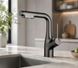 Кран/смеситель Faucet CR-8429 Многофункциональный металл / Смеситель для мойки / Кран-смеситель для кухни Графит матовый
