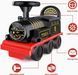 Детский электрический паровоз с железной дорогой Retro Train Ride-On / Электрический поезд для детей с колеей 220 см со светом и звуками