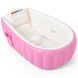 Детская Надувная ванночка с насосом Intime Baby Bath Tub С рождения, Розовая