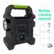 Кемпінговий ліхтар акумуляторний VHG JY-258B з повербанком Multifunctional Portable Lamp Black, Черный