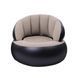 Надувне крісло AIR SOFA / Надувне велюрове крісло 80&times;80&times;67см Бежевий
