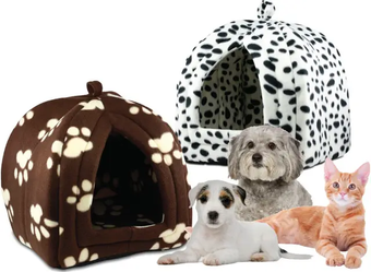 Мягкий домик Pet Hut для собак и кошек, Разные цвета