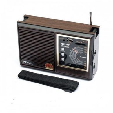 Радиоприёмник мультидиапазонный GOLON RX-9933 Brown, Коричневый
