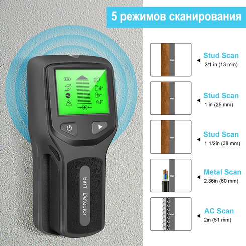 Мультифункціональний сканер стіни HW430
