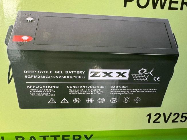 Гелевий акумулятор ZXX 12V 200Ah