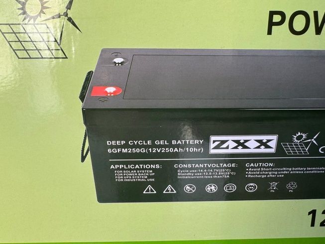 Гелевий акумулятор ZXX 12V 200Ah