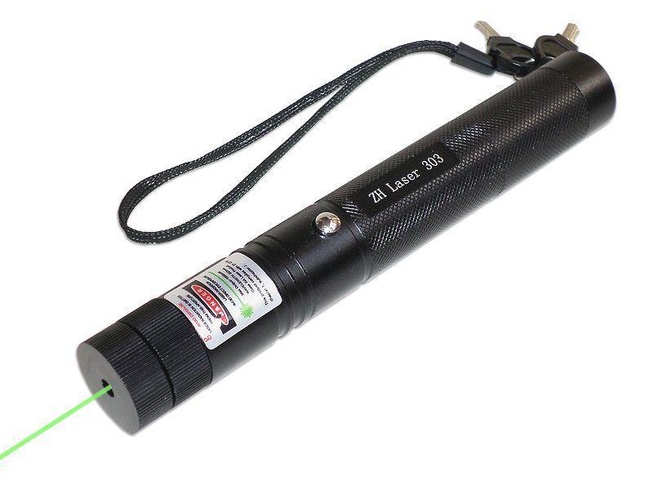 Лазерна указка Green Laser 303 – 1000mW з ключем