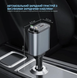 Автомобільний зарядний пристрій із швидкою зарядкою 4в1 Lightning / Type-C / USB