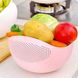 Миска для миття фруктів, рису та овочів Best Kitchen Миска 22 см
