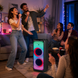 Портативная акустика ZXX-5590 100Вт / Bluetooth Колонка 88х32х32см / Аккумуляторная, акустическая система / Караокая колонка с подсветкой + 2 микрофона