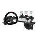 Ігрове кермо 3 педалі PXN V10 Gaming Racing PC/PS3/PS4/XO/SWITCH Професійне ігрове кермо (270&deg;/900&deg;)
