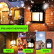 Уличный светильник Solar Interaction Wall Lamp BK-888 с датчиком движения на солнечной батарее