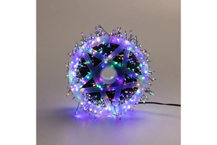 Гирлянда Роса на катушке фейерверк - мишура от USB, 50м, 1500LED + пульт Мультик