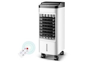 Охолоджувач повітря Germatic SK-001J, (120W, сенсорні кнопки, пульт, екран, колеса, автообіг, ємність - 5,5л, 2 контейнери для льоду)